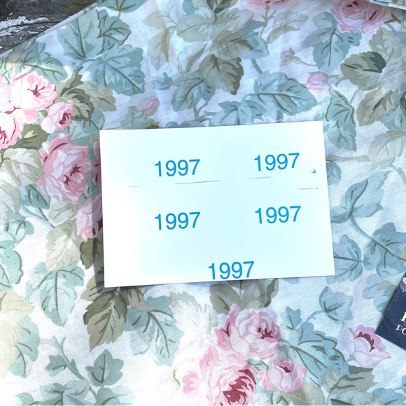 Vintage Laura Ashley Blouson Valance Cottage Rose Flowers Cottagecore 86" x 15" - Picture 5 of 8